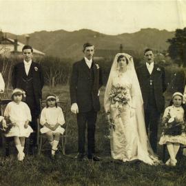 Kenneth Geange and Margaret Greig Wedding