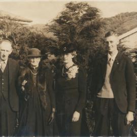 Ellen Grieg with Ken and Margaret Julia Geange and Stanley Geange