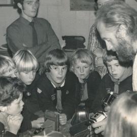 Boy Scouts Radiata Cub Pack; Photography Lesson; 1974