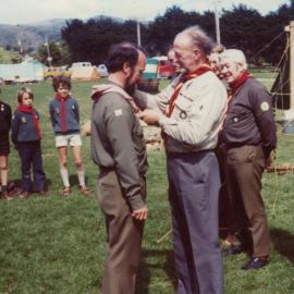 District Scout Camp at Trentham Memorial Park; 1978