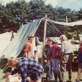 District Scout Camp at Trentham Memorial Park; 1978