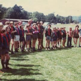 District Scout Camp at Trentham Memorial Park; 1978
