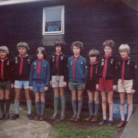 Radiata and Pinus Cub Pack; Camp; 1978