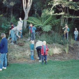 Pinehaven Scout Group; Pinehaven Reserve Planting;1990