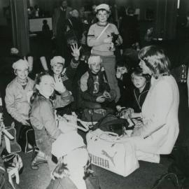"Operation Firebreak"; Australian School Children Visit; 1983