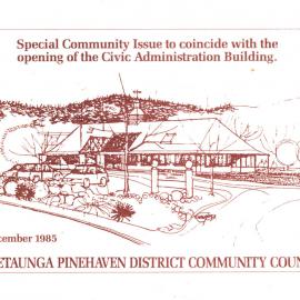 Opening of the Civic Administration Building [Pamphlet 220]