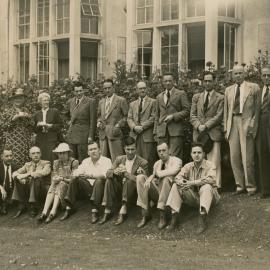 Members of an Anthropology Field Trip. Seventh Pacific Science Congress; 1949