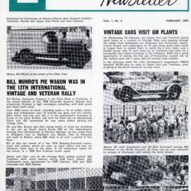 General Motors Family Newsletter; Vol 1, No.2; 1972