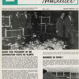 General Motors Family Newsletter; Vol 2, No.1; 1973