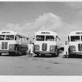 Upper Hutt Borough Council Ford buses