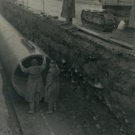 Culvert; Trentham; ca 1955