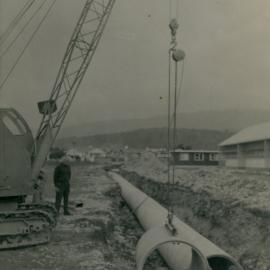 Culvert; Merton Street; ca 1955