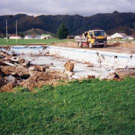 Trentham Camp Pool Demolition ca 1995