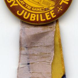 Upper Hutt School Ruby Jubilee Badge; 1935