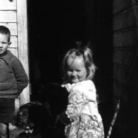 Flora, Jack and Mary Danahay; No date