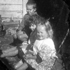 Jack, Flora and Mary Danahay; no date