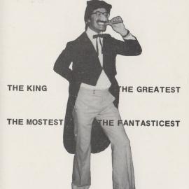 Graham Stokes as Groucho Marx; ca 1980s