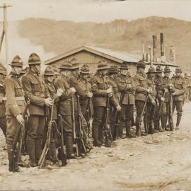 No1 Plat  A Co  6th Reinforcements; ca 1914