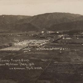 N.Z Expeditionary Forces Camp; 1915