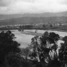 View of Upper Hutt taken from Bonnie Glen; 1949