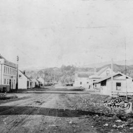 Looking North along Main Street; Upper Hutt; ca 1880