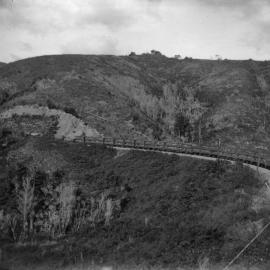 Train on Rimutaka Incline; ca 1905