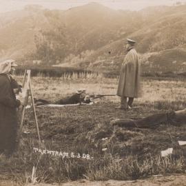 Trentham Rifle Range; 1908