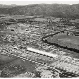 Aerial of Trentham Camp; ca 1941
