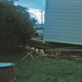 House removal; Main Street, opposite St Joseph's Church; 1956