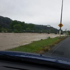 Te Awa Kairangi/Hutt River with High Flow; 2016