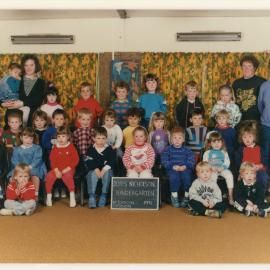 Doris Nicholson Kindergarten; Afternoon Session; 1991 