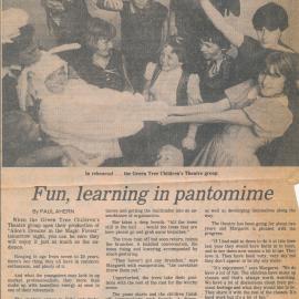 Upper Hutt Green Tree Children's Theatre; ca 1980s