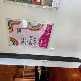 Upper Hutt Council Pride Poster; 3 March 2023