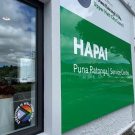 HAPAI, Council Service Centre; 2023
