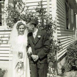 Wedding of Ivy Marriot and Sam Winterbottom; 1949