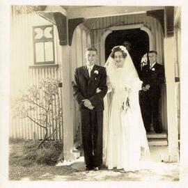 Wedding of Ivy Marriot and Sam Winterbottom; 1949