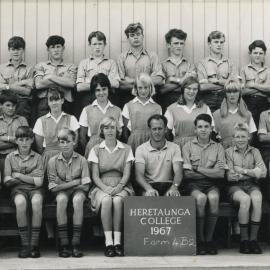 Heretaunga College; Form 4B2; 1967