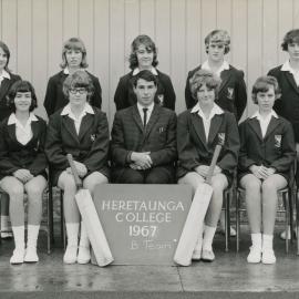 Heretaunga College; Cricket, B Team; 1967