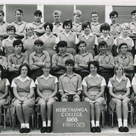 Heretaunga College; Form Class 5P3; 1968