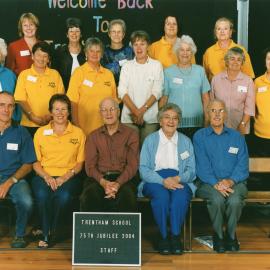 Trentham School Reunion; 75th Jubilee; Former Staff; 2004