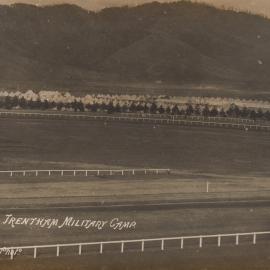 Panorama Trentham Military Camp; No date