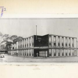 Upper Hutt Post Office; Perspective of Building