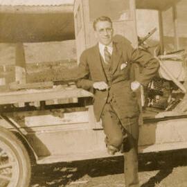 H. A (Bert) Cochrane in Upper Hutt; 1932