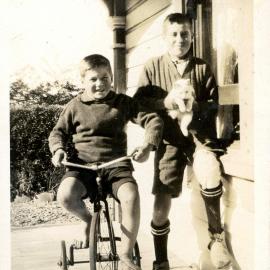 Sharman Marsh Family Photo Album; Tom and David Poulson; ca. 1927-34