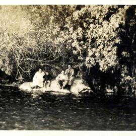 Sharman Marsh Family Photo Album; Poulson Family Group Photo; ca. 1924-26