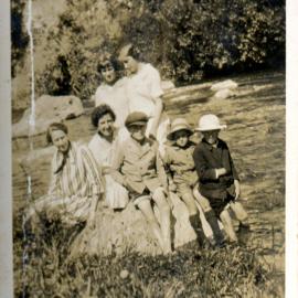 Sharman Marsh Family Photo Album; Poulson Family Group Photo; ca. 1920s