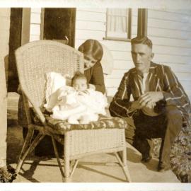 Sharman Marsh Family Photo Album; Ray, Laura and Janice Whiteman; ca. 1935