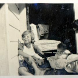 Sharman Marsh Family Photo Album; May and Eda Poulson; ca. 1928