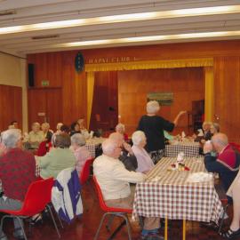 Group of people in the HAPAI Hall