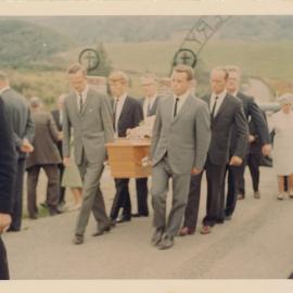 Funeral of J.A. Hazelwood; 1972 [?]